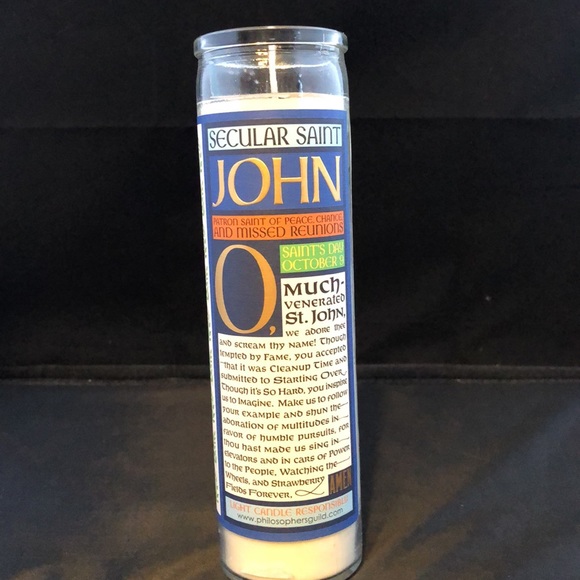 John Lennon candle - Picture 2 of 5